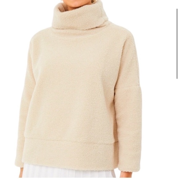 Tuckernuck Sherpa Teddy Turtleneck Sweater - Picture 1 of 7